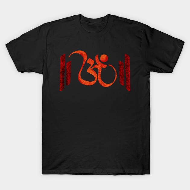 Om: Calligraphy T-Shirt by swarna artz